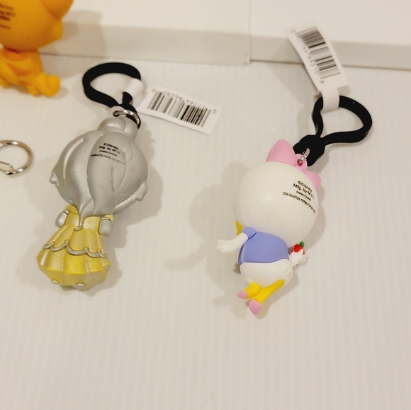 Disney Princess Blind Bag Figural Keychain Set 3D Figures - Picture 7 of 10
